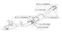 [個人宅配送可能] 柿本 改 マフラー HYPER FULLMEGA N1+Rev. 日産 180SX E-(K)RPS13 91/1-98/12 品番：N31331