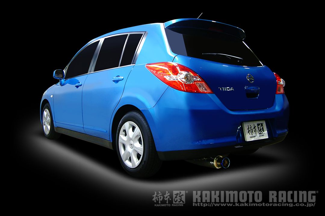 [個人宅配送可能] 柿本 改 マフラー GTbox 06&S 日産 ティーダ DBA-JC11 05/12-10/3 品番：N42372