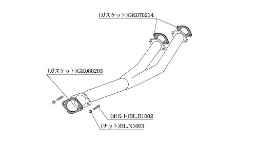 メーカー/商品名 　柿本 改 フロントパイプ Standard 車種 　日産：スカイラインGT-R [型式] 　E-BNR32 [年式] 　89/8-95/1 排気量 　2.6 ツインターボ エンジン型式 　RB26DETT 駆動方式 　4WD(AWD) 変速機 　5MT 材質 　オールステンレス メインパイプ径(φ) 　70W-80 分割数 　1 保安基準適合等 　保安基準適合 商品番号 　NF307 納期について 　お届け商品の納期については、ご注文後こちらからメールでお知らせしております。 　お届けまでに7日以上かかる商品については、一度注文を保留して 　ご注文継続かどうかご確認致しますので、メールへご返信をお願いします。 　ご注文時期によっては、お届けまでにお時間を頂戴する場合がございますので 　お急ぎの方は、事前にメールにて納期のご確認をお願いします。 注意事項 　掲載の情報はデータ作成当時のものです。車種情報や商品詳細など 　当時とは更新されている場合もございますので、 　ご注文前にはお客様ご自身でご確認をよろしくお願い申し上げます。◆こちらの商品は、ご注文確定直後から出荷に関わらず、車種固有の部品のため返品交換・キャンセル・変更不可でございます。 メーカー：柿本 改(KAKIMOTO RACING) 商品名：フロントパイプ 車種：日産：スカイラインGT-R 型式：E-BNR32 年式：89/8-95/1