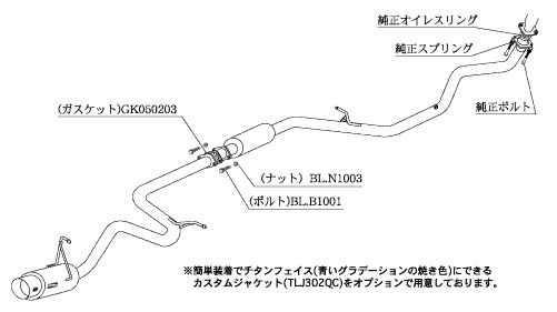 柿本 改 マフラー hyper GTbox Rev. トヨタ パッソ DBA-QNC10 04/6-10/2 ※配送先制限あり 品番：T41388