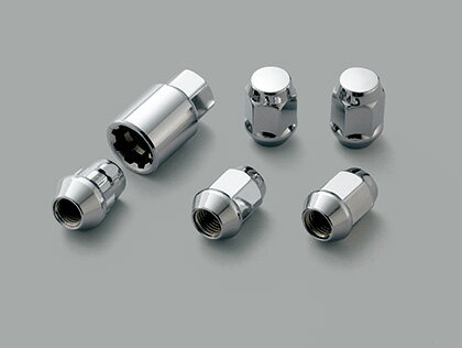 MUGEN(無限) ホイールナット&ロックセット シルバー 5H CR-V RT5/RT6/RW1/RW2 20/06- 品番：08181-MZ3-K0S0-S
