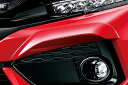 MUGEN(無限) フロントバンパーガーニッシュ クリスタルブラック・パール シビック FK7 17/9-19/12 ※配送先条件あり 品番:71200-XNC...