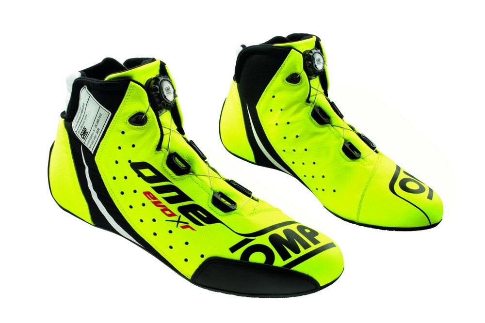 OMP ONE EVO R SHOE フルオイエロー【サイズ 42】（レーシングシューズ） 品番：IC0-0805-B01-099-42