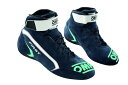 OMP FIRST SHOE ネイビーブルー/ティファニー【サイズ 41】(レーシングシューズ) 品番:IC0-0824-A01-248-41