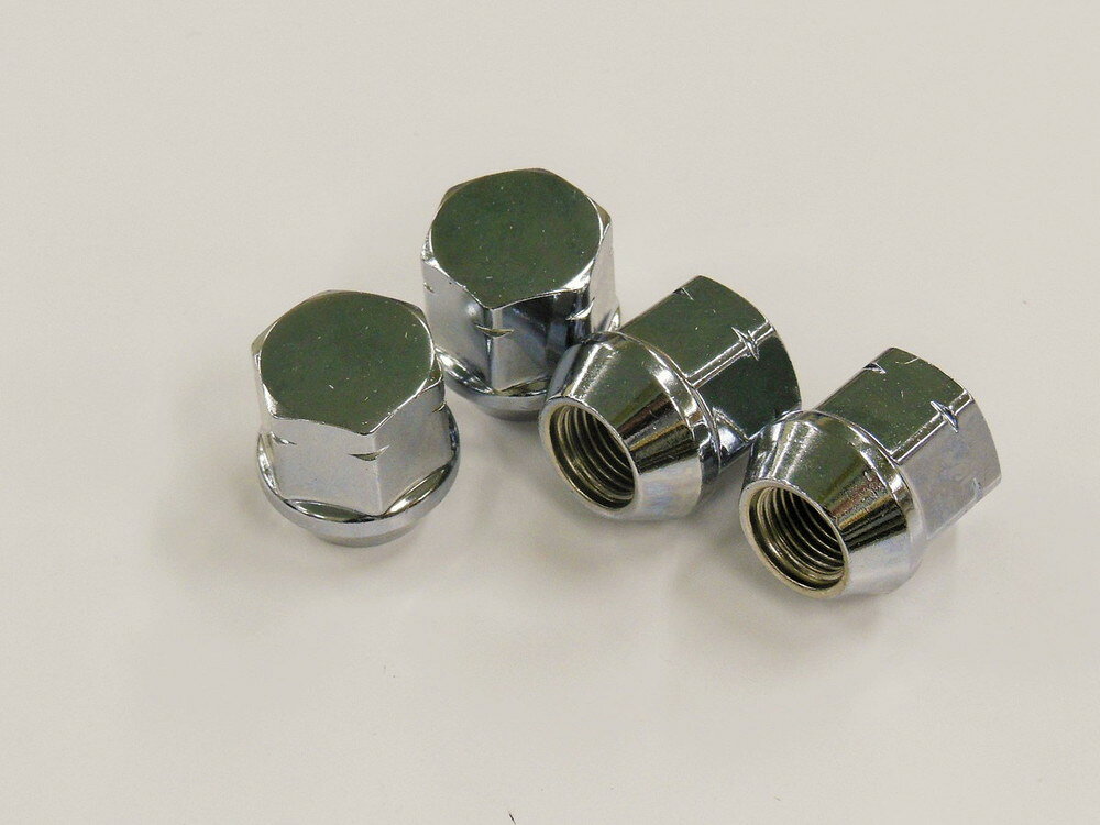 Set - TIPTOP(チップトップ) 軽自動車用ホイールラグナット 16個入り 袋ショートメッキ 【19H/M12×P1.25 長さ23.5mm】 品番：N-58-16