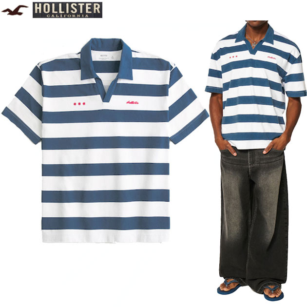 楽天市場】HOLLISTER ホリスター（ポロシャツ｜トップス）：メンズ