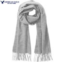 【メール便発送 日本未入荷商品】【American Eagle Men USA】AEロングマフラー American Eagleアメリカンイーグルメンズ AEO Classic Scarf★クラシックマフラー カラー ヘザーグレー サイズ(平置) 【ONE SIZE】長さ約180cm幅約40cmフリンジ約9cm 素材 71% リサイクルポリエステル29% アクリル 生産国 中国 デザイン ＊柔らかく心地良い薄手素材のロングマフラーです。 ＊シンプルで合わせやすい質感のあるヘザーグレー。 ＊ロゴパッチがデザインされています。 ＊細めのフリンジとサイドは切りっぱなしの仕上げです。 ＊男女兼用で使えるクラシックなデザインです。 ＊形を整えやすい素材と長さです。 ＊ふんわり暖かいスタイリッシュなマフラーです。 ＊通勤 通学 休日等、冬コーデのベースになるマストアイテムです。 ＊お手入れは手洗い又はネットに入れて洗濯機洗いになります。(ドライクリーニング禁止) ＊低温のタンブル乾燥機を使用して下さい。 ＊【画像5】は同じ型の色違いです。(参考画像) 備考 ＊商品は到着後すぐにお使いいただけるようにスチームを当ててからの発送になります。 ＊こちらの商品は「日本郵便メール便」(クリックポスト)でのお届けとなります。 ＊商品は発送後ポスト投函になりますのでお届けの日時指定はお受け出来ません。 ＊クリックポストは投函まで伝票番号から追跡が可能ですので安心してご利用下さい。 ＊メール便の為お支払い方法は『クレジット決済』『銀行振込』『コンビニ前払い』『後払い決済』のみとなります。 ＊『後払い決済』につきましては楽天市場での審査後の発送となります。 ＊『メール便』はあす楽未対応です。