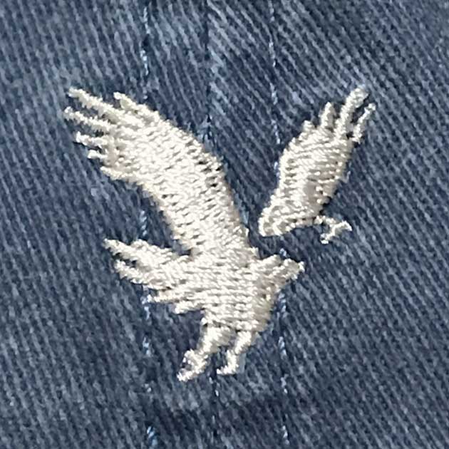 アメリカンイーグル キャップ メンズ 調節可能 帽子 上質 コットンツイル cap 3Dアイコン刺繍 アジャスター バックストラップ ベースボールキャップ アメカジ 【ONE SIZE】 ウォッシュダークブルー/グレーベージュ 宅急便配送 最短当日発送 American Eagle 正規品
