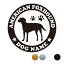 HARIKIRI FACTORYで買える「アメリカンフォックスハウンド 【丸型】 ペット ステッカー DOGステッカー ドッグシルエット切り抜きシール 犬 ステッカー ネーム 入り 犬 犬ステッカー 犬 車 ステッカー 転写 ステッカー 愛犬 プレゼント」の画像です。価格は2,350円になります。