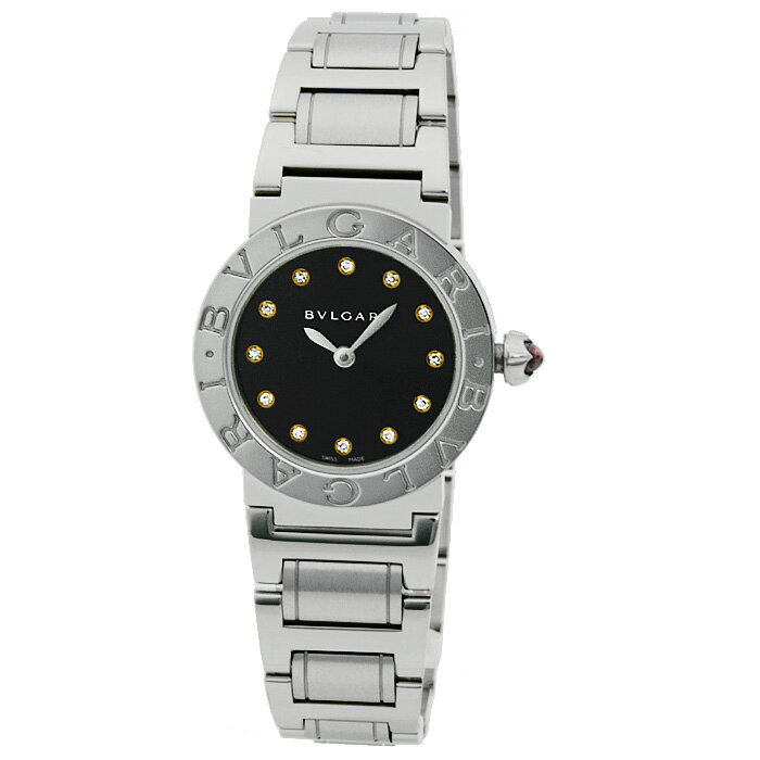ブルガリ BVLGARI 時計 ウォッチ レディース ブルガリブルガリ BVLGARI BVLGARI ダイヤ12P BBL26C6SS 12 ダークグレー文字盤 腕時計 女性