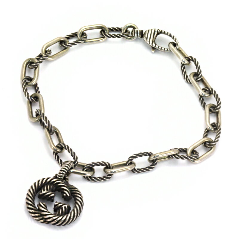 グッチ インターロッキングG ブレスレット ユニセックス シルバー925 17.5cm 607158 J8400 0811 【並行輸入品】