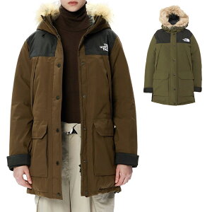 ノースフェイス THE NORTH FACE マウンテンダウンコート Mountain Down Coat ダウンジャケット NDW92237 レディース 国内正規品 GORE-TEX リサイクル素材 フロントダブルフラップ フード付き ファー取り外し可