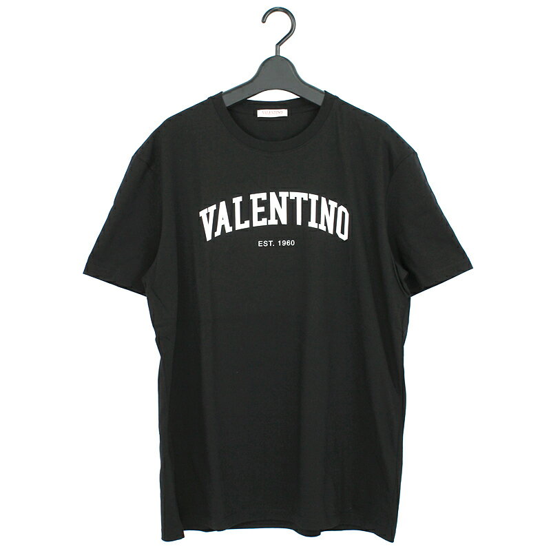 ヴァレンティノ VALENTINO 半袖Tシャツ クルーネック 2V3MG13D964 メンズ ヴァレンチノ バレンティノ バレンチノ ロゴデザイン 丸首 シンプル