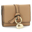 クロエ Chloe 三つ折り財布 ダブルホック アルファベット ALPHABET ミニトリフォールド MINI TRI FOLD CHC21WP946F57