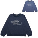 ノースフェイス THE NORTH FACE ストレッチデニムマウンテンクルー Stretch Denim Mountain Crew トレーナー スウェット NTJ12217 キッズ 国内正規品