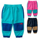 ノースフェイス THE NORTH FACE ベビーデナリスウェットパンツ B Denali Sweat Pant ロングパンツ NBB82334 キッズ ベビー 国内正規品 リサイクルポリエステル オーガニックコットン はっ水加工布帛補強あり 外遊びアイテム