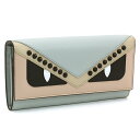 フェンディ FENDI 長財布ファスナー 8M0251 A3AX グリージョペルラ ソープ