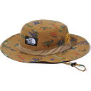 ノースフェイス THE NORTH FACE ノベルティホライズンハット Kids 039 Novelty Horizon Hat サンシールドハット 帽子 NNJ02313 キッズ ジュニア 国内正規品 紫外線対策 撥水生地 通気性サイズ調節可 ロゴワッペン あご紐取り外し可能 キャンプ アウトドア デイリーユース