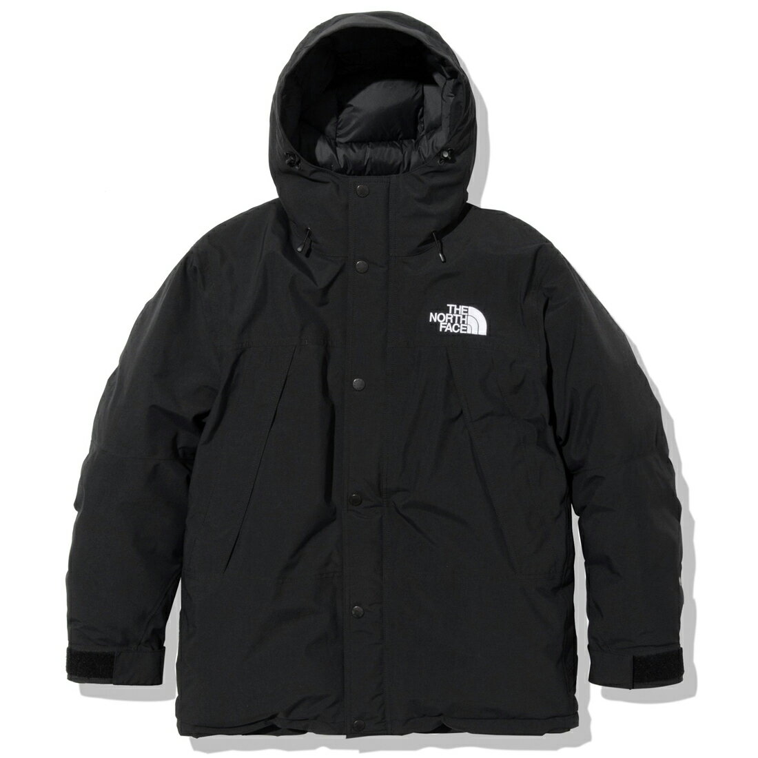 ノースフェイス THE NORTH FACE マウンテンダウンジャケット Mountain Down Jacket ND92237 ユニセックス 国内正規品 メンズ レディース ブラック マウンテンパーカー リサイクルダウン GORE-TEX ゴアテックス 防水 フロントダブルフラップ