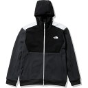 ノースフェイス THE NORTH FACE アンビションフーディ Ambition Hoodie パーカー スウェット ジャージ NT62290 メンズ 国内正規品 リサイクル素材 スポーツウェア ストレッチ 軽量 鹿の子編み レギュラーフィット グレー×ホワイト