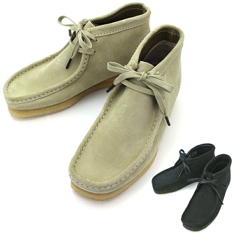 クラークス CLARKS ワラビーブーツ シューズ 靴 モカシン スエード WALLABEE BOOT メンズ 天然素材 定番 カジュアル レザー アンクル丈 靴幅2E  24.5～28.5cm