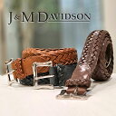 ジェイアンドエムデヴィッドソン J&M DAVIDSON ベルト メッシュベルト エンベロープバックルチップエンド ENVELOPE BUCKLE TIP EN...