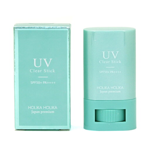ホリカホリカ HOLIKA HOLIKA 日焼け止め UV クリアスティック15g 【SPF50+ PA++++】 化粧下地 日中用美容 携帯用 ホリカホリカ HOLIKA HOLIKA 日焼け止め UV クリアスティック15g 【SPF50+ PA++++】 化粧下地 日中用美容 携帯用