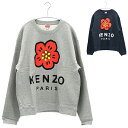 ケンゾー トレーナー メンズ ケンゾー KENZO トレーナー ボケの花 BOKE FLOWER SEASONAL LOGO CLASSIC SWEATSHIRT 厚手 クルーネック FC65SW4104ME メンズ