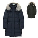 ストックプライス ムースナックルズ MOOSE KNUCKLES ダウンコート CAUSAPCAL PARKA 防寒 カナダ フォックスファー フード取り外し 袖口ファスナー 裾ファスナー M39LP211 レディース ブラック ネイビー