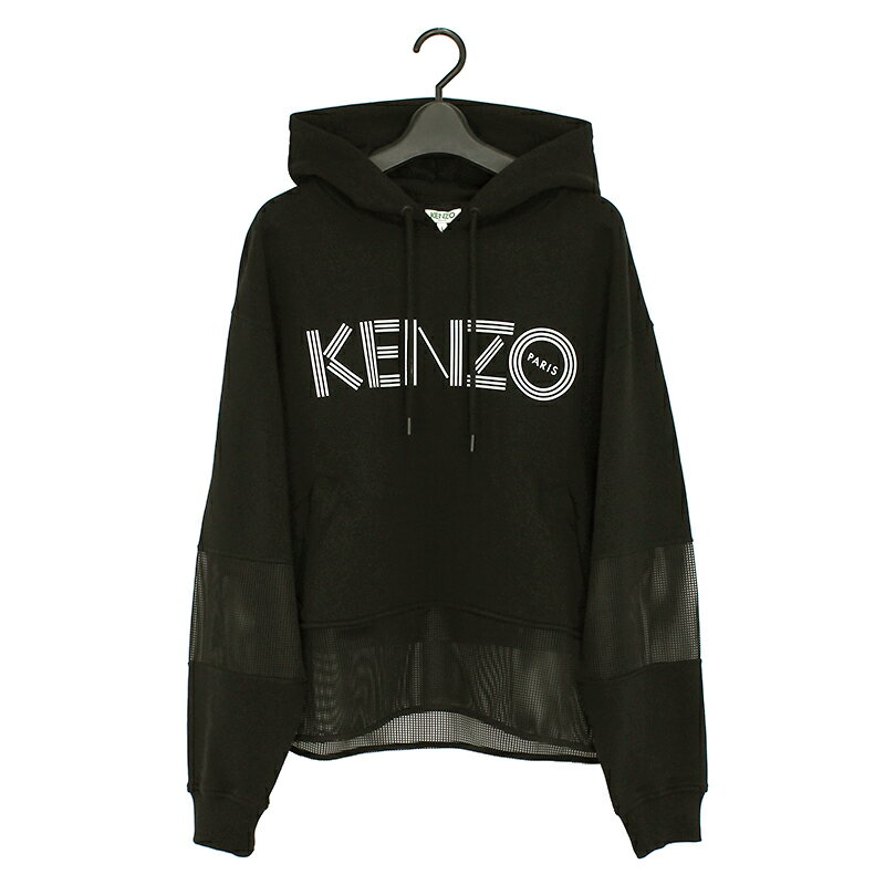 ケンゾー KENZO プルオーバー フーディー SPORT HOODIE MIX ME FA52SW865952 レディース パーカー メッシュ フード付き ブランドロゴ