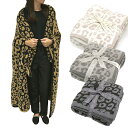 ベアフット ドリームズ BAREFOOT DREAMS コージーシック スローブランケット BITW Adult Throw B563 137×183cm レオ...