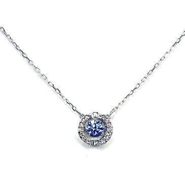 スワロフスキー SWAROVSKI SPARKLING DANCE ROUND ネックレス 5279425 シルバーカラー ブルー