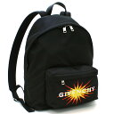 ストックプライス ジバンシィ GIVENCHY バッグ リュック デイパック アーバンバックパック URBAN BACKPACK BK500JK0U0 刺繍ロゴ レザータグ カジュアル メンズ ユニセックス ストリート スポーティ ブラック