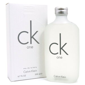 カルバンクライン Calvin Klein 香水 200ml シーケーワン CK-one オーデトワレ ユニセックス