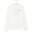 ザ・ノース・フェイス THE NORTH FACE ロングスリーブTNFバグフリーティー L/S TNF Bug Free Tee 長袖Tシャツ NTW12450 レディース 国内正規品 ポリエステル 虫よけ加工 静電ケア UVケア アウトドア キャンプ スクエアロゴ