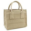 【訳あり】 全体的にシミあり フェラガモ FERRAGAMO バッグ ハンドバッグ ビーチウェアグロストートS BEACHWEAR GROS TOTE S 21...