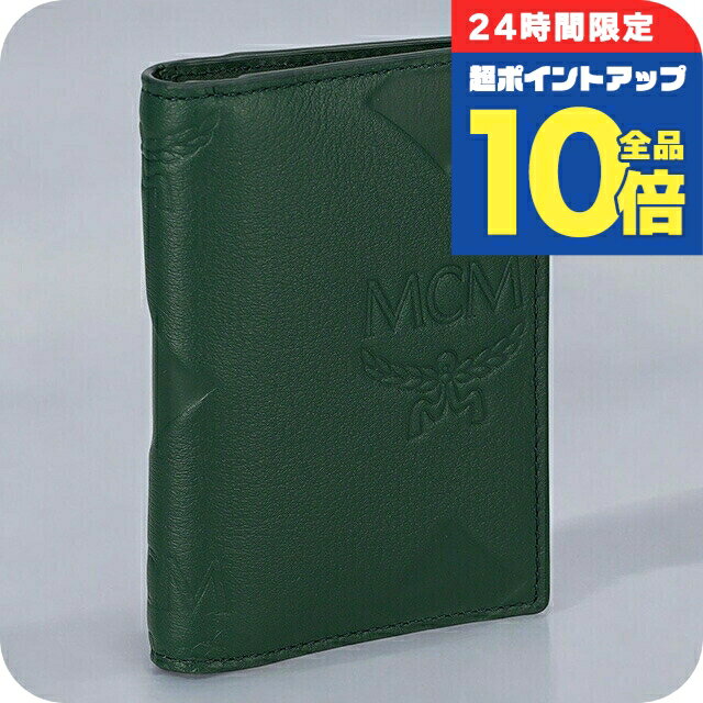 ＼3/15は超ポイントUP★10倍+さらに3倍／ エム シー エム カードケース メンズ ブランド MCM MXADATA04 グリーン