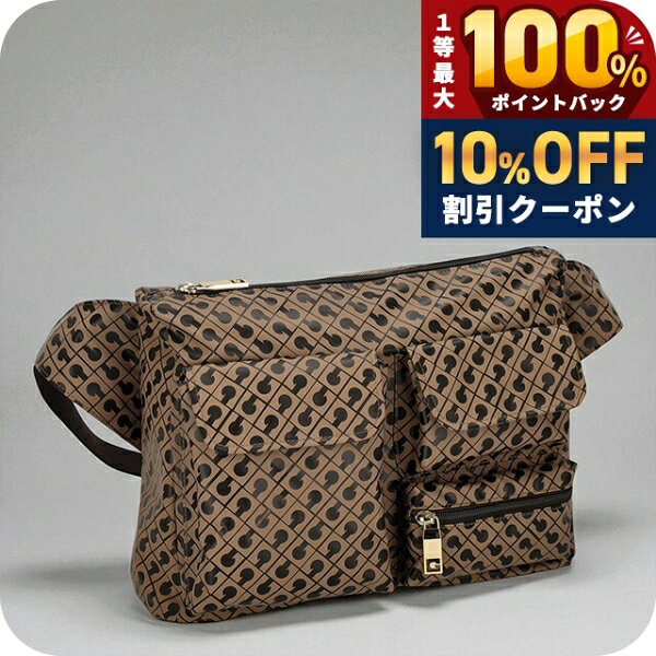 乐天商城 - ＼18日は激アツ★超ラッキーDAY／ ゲラルディーニ ショルダーバッグ メンズ レディース ブランド GHERARDINI GHB0149 TOFFE ブラウン/ブラック
