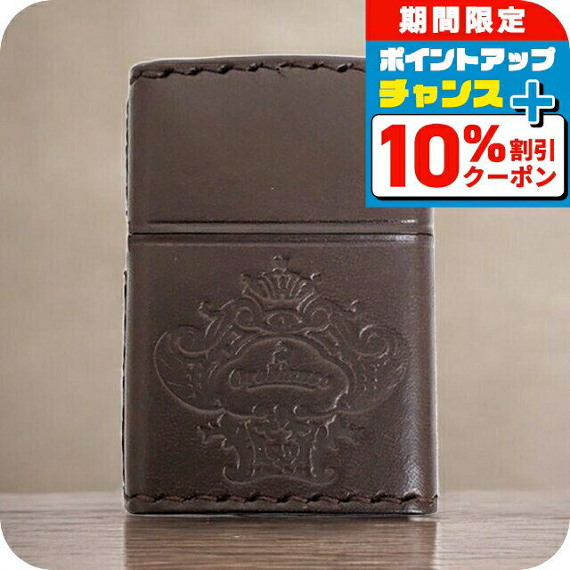 \全品10%OFFクーポン+さらに3倍★12/1限定/ オロビアンコ ライター メンズ レディース ブランド Orobianco 真鍮、牛革 ZIPPO 革巻き...