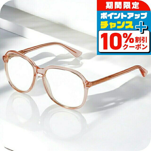 ＼10%OFFクーポン★21日10時迄／ グッチ 眼鏡 レディース ブランド GUCCI GG0259S オレンジ