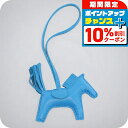 \10%OFFクーポン★21日10時まで/【中古】 エルメス バッグチャーム ユニセックス ブランド HERMES ロデオPM ブルー 小物