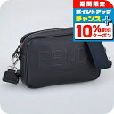 \10%OFFクーポン★21日10時まで/ フェンディ ショルダーバッグ メンズ レディース FENDI レザー 7M02860AMAC F082Q ネイビー ...