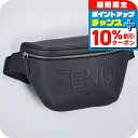 \10%OFFクーポン&さらに+3倍★9/18限定/ フェンディ ボディバッグ メンズ ブランド FENDI レザー 7VA5620AMAC F082Q ネイビ...