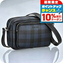 \10%OFFクーポン★21日10時まで/ バーバリー ショルダーバッグ メンズ レディース BURBERRY チェック 8073271 ブラック 斜めがけ ブ...