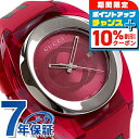 \最安挑戦★超特価/ グッチ 時計 スイス製 メンズ 腕時計 YA137103A GUCCI シンク 46mm レッド 高級 ブランド おしゃれ 防水 プレゼント 男性 実用的