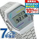 \10%割引クーポン&さらに+12倍★7/20限定/ カシオ チープカシオ CASIO クォーツ 電池式 A168WEPC-7A クラシック 「パックマン」コラボレーションモデル ユニセックス チプカシ 腕時計 ブランド カシオ casio デジタル シルバー おしゃれ 防水 かわいい プレゼント 実用的