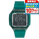 \10%割引クーポン&さらに+12倍★7/20限定/ アディダス DIGITAL ONE GMT クオーツ 腕時計 メンズ レディース adidas AOST22048 デジタル グリーン ブランド おしゃれ 防水 軽い 華奢 プレゼント 実用的