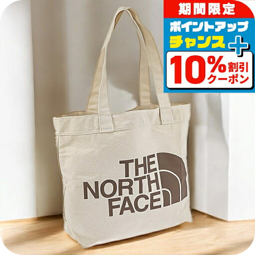 \10%割引クーポン★21日10時迄/ ザ・ノースフェイス トートバッグ メンズ ブランド THE NORTH FACE COTTON TOTE ベージュ \10%割引クーポン★21日10時迄/ ザ・ノースフェイス トートバッグ メンズ ブランド THE NORTH FACE COTTON TOTE ベージュ