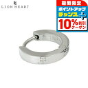 \8/1限定★全品10%OFFクーポン+さらに3倍/ ライオンハート ピアス ブランド LION HEART 正規品 シングルフープピアス メンズ 片耳 シルバ...