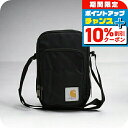 \10%割引クーポン&さらに+12倍★7/20限定/ カーハート Carhartt Crossbody Zip Bag ショルダーバッグ B0000305-BLACK メンズ ブラック